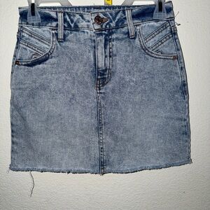 Wild Fable Light Blue Denim Mini Skirt